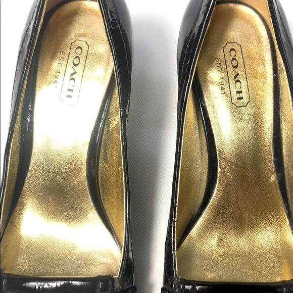 Coach Chocolate Brown Heels - Picture 11 of 16